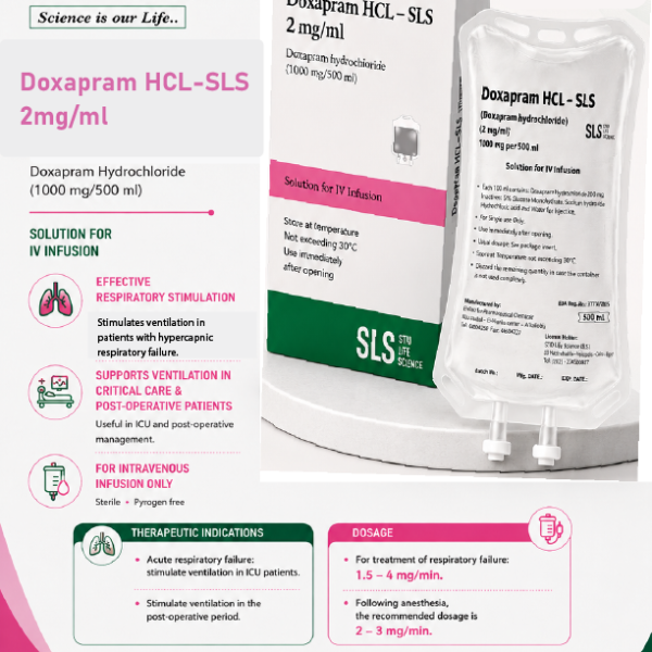 Doxapram HCL   SLS 2 mg/ml